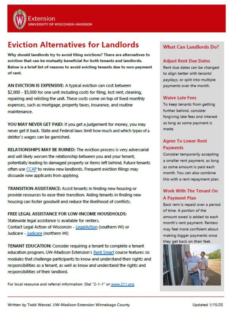 eviction alternatives for landlords