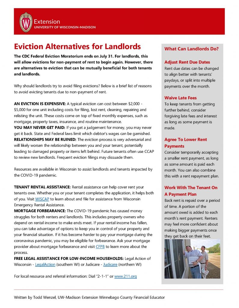 eviction alternatives for landlords